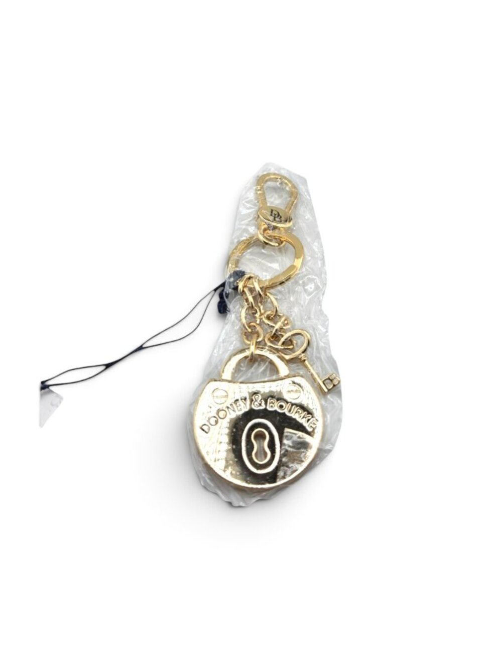 D&B Samba Lock and Key Purse Charm Key Chain